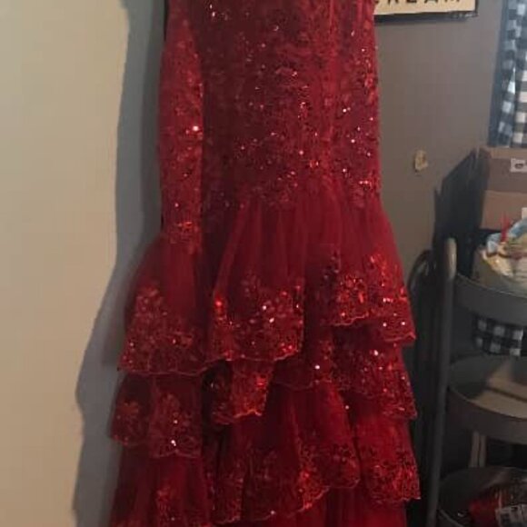 Prom Sequin Dress - Picture 3 of 4